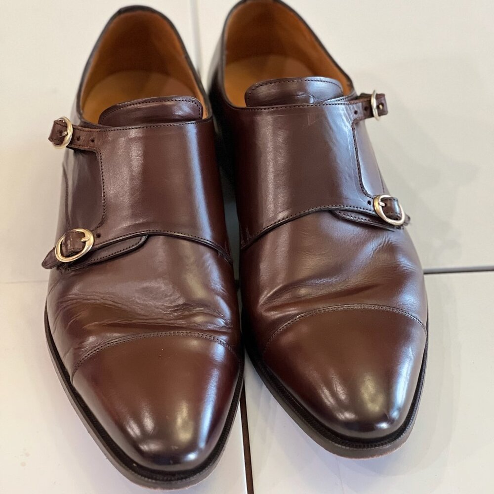 Mezlan Double Monk Buckle Shoes